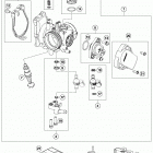 FX 350 ENGINE Корпус Дросселя
