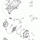 TE 150 ENGINE Система зажигания