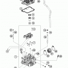 FX 350 ENGINE Головка цилиндров