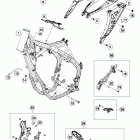 TC 250 CHASSIS Рама