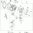 FE 350 ENGINE Корпус Дросселя
