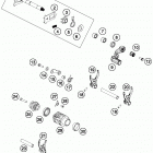 TC 250 ENGINE Механизм переключения