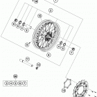FS 450 CHASSIS Переднее колесо