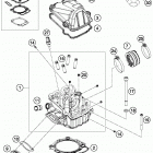 FS 450 ENGINE Головка цилиндров