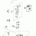 250 SX CHASSIS Тормозной цилиндр задний
