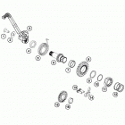 TC 125 ENGINE Кик стартер