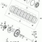 FX 450 ENGINE Сцепление