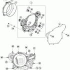 FE 501 ENGINE Кожух сцепления