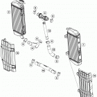 TC 125 ENGINE Система охлаждения