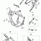 TE 250 CHASSIS Рама