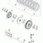 FX 350 ENGINE Сцепление