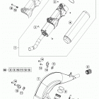 TC 125 CHASSIS Глушитель