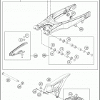 2016 FE 350S CHASSIS Бугель