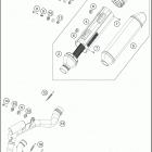 2016 FC 350 CHASSIS Глушитель