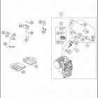 2016 701 ENDURO ENGINE Корпус Дросселя