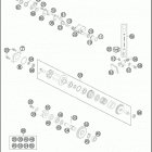 2016 TC 85 ENGINE Глушитель