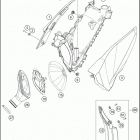 2016 TE 300 CHASSIS Воздушный фильтр