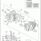 2016 FC 450 ENGINE Картер двигателя