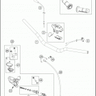 2016 TC 85 CHASSIS Руль