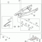 2016 FE 250 CHASSIS Бугель