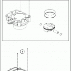 2016 FC 250 ENGINE Цилиндры