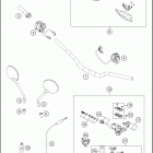 2016 701 ENDURO CHASSIS Руль
