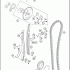 2016 701 ENDURO ENGINE Газо-распределительный механизм