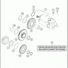 2016 701 ENDURO ENGINE Электрический стартер