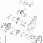 2016 FE 350 ENGINE Электрический стартер