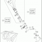 2016 FE 450 CHASSIS Топливный насос