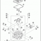 2016 FE 350S ENGINE Cylinderhead