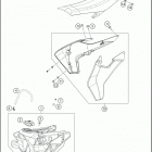 2016 FC 250 CHASSIS Tank, sea t , cover