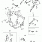 2016 FC 450 CHASSIS Рама