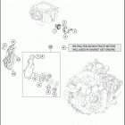 2016 701 ENDURO ENGINE Водяной насос