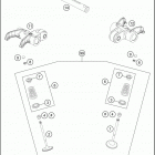 2016 701 ENDURO ENGINE Клапана