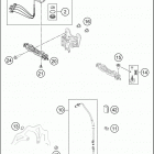 2016 FE 250 CHASSIS Панель приборов