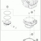 2016 FE 450 ENGINE Цилиндры