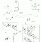 2016 TE 300 CHASSIS Руль