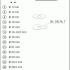 2016 701 ENDURO CHASSIS WP Прокладки для установки