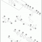 2016 TC 85 ENGINE Механизм переключения