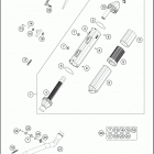 2016 FE 250 CHASSIS Глушитель