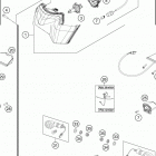 2016 TE 300 CHASSIS Фара