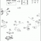 2016 FE 250 CHASSIS Электрика