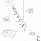 2016 FC 250 CHASSIS Топливный насос