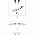 2016 FE 450 CHASSIS Наклейки