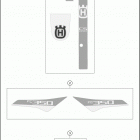 2016 FC 350 CHASSIS Наклейки
