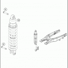 2016 TC 250 CHASSIS Амортизатор