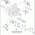 2016 FE 501S ENGINE Масляная система