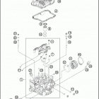 2016 FE 350 ENGINE Головка цилиндров