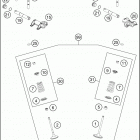 2016 FE 501S ENGINE Клапана